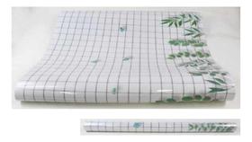 Papel Adesivo Parede Pastilha Floral Madeira Lavável 5m AM-3141-1
