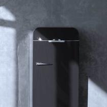 Papel Adesivo Preto Brilho Envelopar Geladeira Fogão 2mx50cm