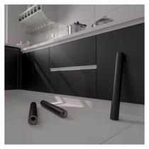 Papel Adesivo Preto Fosco Envelopar Geladeira Fogão 2m x 50cm