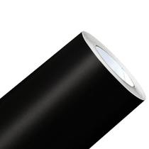 Papel Adesivo Preto Fosco Envelopar Geladeira Fogão 2m x50cm