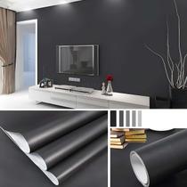 Papel Adesivo Preto Fosco Envelopar Geladeira Fogão 3m x 60cm