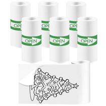 Papel Adesivo Térmico MIARALA 6 Rolos 57x2,5mm Papel Adesivo Térmico MIARALA 6 Rolos 57x2,5mm