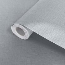 Papel Adesivo Textura Linho Casual Jeans Lavavel Para Decoração De Ambientes Internos 5M Papel Adesivo Textura Linho Casual Jeans Lavavel Para Decoração De Ambientes Internos 5M