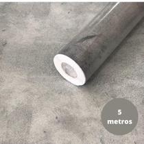Papel Adesivo Tipo contact Cimento Queimado C/5 Metros Papel Adesivo Tipo contact Cimento Queimado C/5 Metros