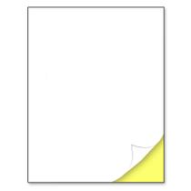 Papel Adesivo TownStix Fosco 30 Folhas Tamanho Carta 21,5 x 28 cm