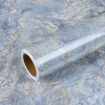 Papel Adesivo VEELIKE Mármore Azul 40x300 cm Impermeável Papel Adesivo VEELIKE Mármore Azul 40x300 cm Impermeável