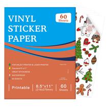 Papel adesivo Veicevol 60 folhas 21 x 29,7 cm para impressoras jato de tinta Papel adesivo Veicevol 60 folhas 21 x 29,7 cm para impressoras jato de tinta