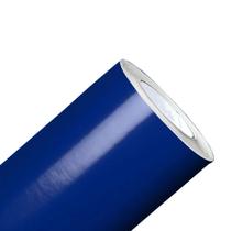 Papel Adesivo Vinil Azul 45cm - 10 Metros