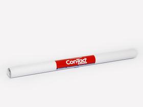 Papel Adesivo Vinilico Lavável Branco Colante 2m Contact