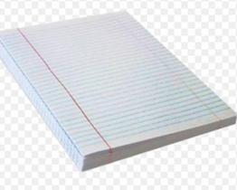 Papel almaço a4 75gr c/10 unidades com pauta - 91349 - CREDEAL
