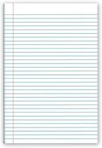 papel almaço com pauta e margem SÃO DOMINGOS c/400 folhas