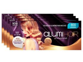 Papel aluminio 800un alumi hair