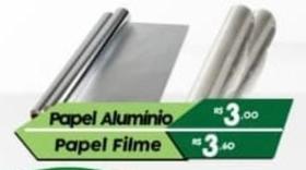 Papel alumínio filme 1 metro Papel alumínio filme 1 metro