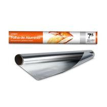 Papel Aluminio Lumipam Rolo Cozinhar Tamanho: 45cmx7,5m C/25