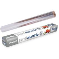 Papel Alumínio Rolo 45cm X 65metros Grande Resistente - Inoven