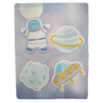 Papel Anotação c/ Adesivo Astronauta N2450025 MOD 2 - Quanhe Papel Anotação c/ Adesivo Astronauta N2450025 MOD 2 - Quanhe