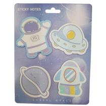 Papel Anotação c/ Adesivo Astronauta N2450025 MOD 4 - Quanhe Papel Anotação c/ Adesivo Astronauta N2450025 MOD 4 - Quanhe