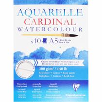 Papel Aquarela Cardinal A5 300g - Clairefontaine