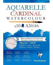 Papel Aquarela Clairefonatine Cardinal A3 300g/m² Papel Aquarela Clairefonatine Cardinal A3 300g/m²