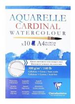 Papel Aquarela Clairefonatine Cardinal A4 300g/m² Papel Aquarela Clairefonatine Cardinal A4 300g/m²