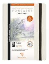 Papel Aquarela Fontaine Clairefontaine 16x21cm 100% Algodão