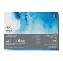 Papel Aquarela Professional Winsor Newton 300g 17,8x25,4cm