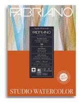 Papel Aquarela Studio Fabriano 300g/m 22,9x30,5cm 50 Folhas