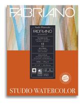 Papel Aquarela Studio Fabriano 300g/m 28x35,6cm 12 Folhas