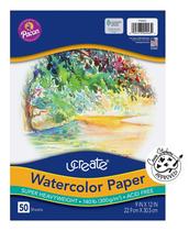 Papel aquarela UCREATE 300gsm 9x12cm 50 folhas Papel aquarela UCREATE 300gsm 9x12cm 50 folhas