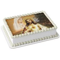 Papel Arroz para bolo Maria Jesus Filho Amado Escutai O Que Ele Diz festa aniversário comemoração