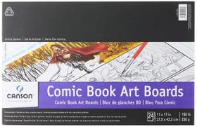 Papel Artístico Canson Comic - 24 Folhas, 11x17 Polegadas, 250g