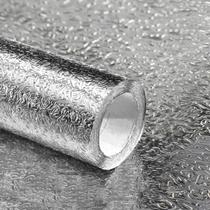 Papel Autoadesivo Alumínio Impermeável 30cm x 1m - 5 Peças
