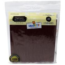 Papel Bem Casado Marrom - Ultrafest