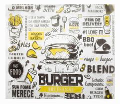 Papel c/barreira gorgura p/emb.hamb. 38x40 pct 500fl kit 4un