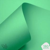 Papel Candy Plus 180G A4 Mirtilo (Verde-Lima) 10 Folhas