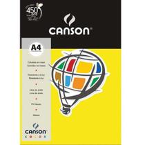 Papel Canson A4 Amarelo 180g 10 Folhas - Canson