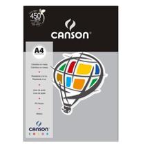 Papel Canson Color Cinza Escuro 180g/m² A4 210 x 297 mm com 10 Folhas