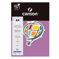 Papel Canson Color Violeta 180G A4 10 Fls