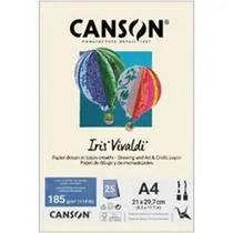 Papel Canson Iris Vivaldi 280g 50 x 65 Prateado Papel Canson Iris Vivaldi 280g 50 x 65 Prateado