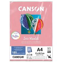 Papel Canson Iris Vivaldi A4 185g 25 Folhas Cores Pasteis Papel Canson Iris Vivaldi A4 185g 25 Folhas Cores Pasteis