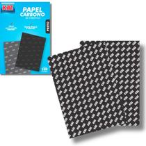 Papel Carbono A4 Preto Para Manuscritos Copias NF 100 Folhas