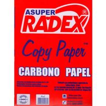 Papel Carbono Azul (manuscrito) A4 210x297mm Cx/100 folhas