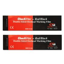 Papel Carbono Check-Film Red / Black 12 folhas Kit c/ 2