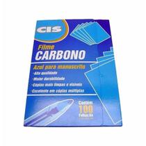 Papel carbono filme a4 azul 302000 / 100fl / cis