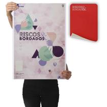 Papel Carbono para Costura Riscos e Bordados Vermelho