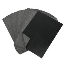 Papel Carbono Preto Pacote Com 100 Unidades 65x47