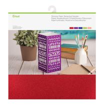 Papel Cardstock Glitter Brights 30x30cm Cricut Papel Cardstock Glitter Brights 30x30cm Cricut