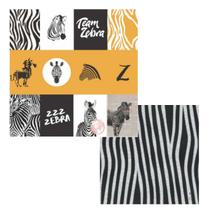 Papel Cardstock Scrapbook Artesanato Zebra Pop Urbano