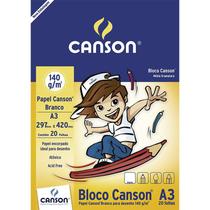 Papel cartão 20 fls A3 140g Canson