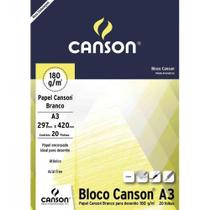 Papel cartão 20 fls A3 180G Canson
